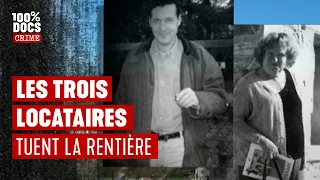 Trois locataires tuent la rentière