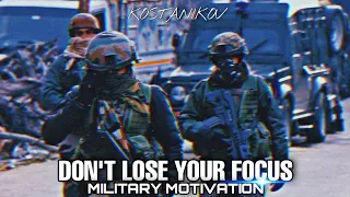 DON'T LOSE YOUR FOCUS | Military Motivation #shorts