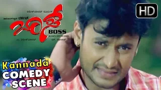 Darshan Double Role Super Acting Scenes | Boss Kannada Movie | Kannada Super Scenes