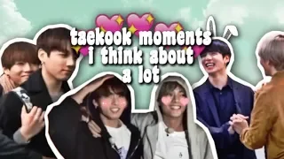 taekook moments i think about a lot