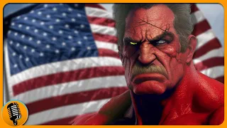 Red Hulk Thunderbolt Ross is the President of the USA in Captain America 4