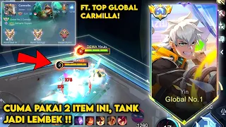 APAKAH YIN BAKAL DI NERF MOONTON? EMANG GILA SIH, CUMA PAKE 2 ITEM INI TANK JADI LEMBEK! ~ MLBB