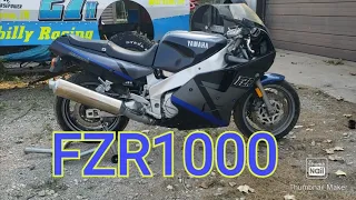 1990 FZR1000 PROJECT