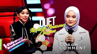 Sweet! Nafisah Duet Bareng Yura | Blind Auditions | The Voice Kids Indonesia Season 4 GTV 2021