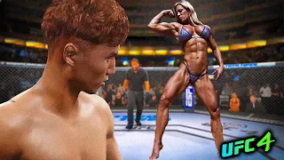 Doo-ho Choi vs. Monika Bodybuilder (EA sports UFC 4)