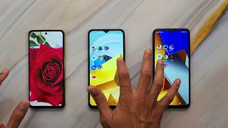 Poco M5 5G vs Poco M4 5G vs POCO M4 Pro 5G: Speed Test Comparison