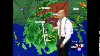 Hurricane Katrina Coverage on ABC 33/40 - 8/2005