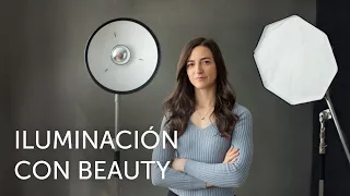 Cómo uso la Iluminación con Beauty para Retrato 📸 Comparativa Beauty Dish vs Beautybox de Broncolor