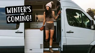 OFF-GRID LIVING IN CANADA | Van Life to Cabin Life