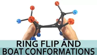 Cyclohexane Ring Flip and Boat Conformation