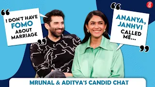 Aditya Roy Kapur & Mrunal Thakur on marriage, phone call from Ananya, trolls, rejections & Gumraah