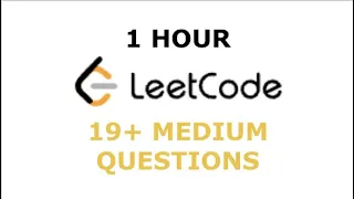 I Tried To Speedrun LeetCode MEDIUMS