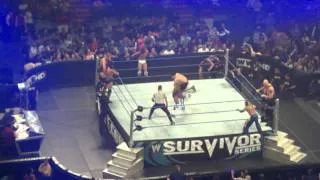 WWE Survivor Series 8man Elimination Tag Team Match Full
