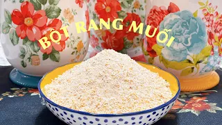 BỘT RANG MUỐI ngon chuẩn dễ làm tại nhà cho tất cả các món rang muối như nhà hàng