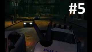 GTA IV - Приколы, Трюки и Аварии! (Stunts, Crashes and Fun!) #5