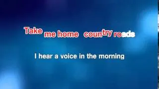 Take Me Home Country Road - John Denver [karaoke]
