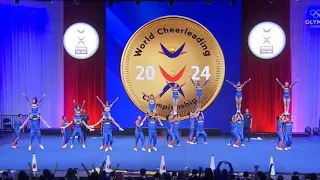 Team Colombia Coed Premier ICU Worlds Cheerleading Championship 2024 Day 2 Semifinals
