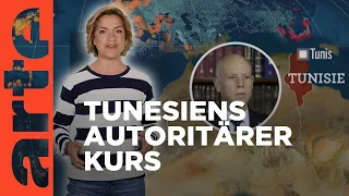 Tunesien: Saieds autoritärer Kurs | Mit offenen Karten - Im Fokus | ARTE