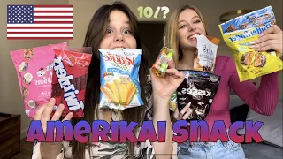 AMERIKAI SNACK KÓSTOLÁS   | VANDÁVAL | 🇺🇸  |