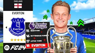 I Rebuilt Everton in FC 24 Career Mode!