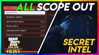 ALL SCOPE OUT Cayo Perico HEIST - MAP LOCATIONS GTA 5 Online