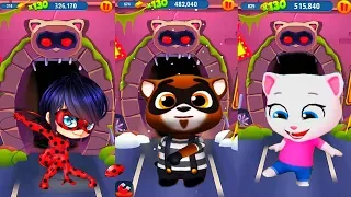 КТО КРУЧЕ ГОВОРЯЩИЙ КОТ ТОМ   TALKING TOM ПРОТИВ ЛЕДИ БАГ! МЕГА ЧЕЛЛЕНДЖ!