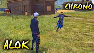 DJ Alok Vs Chrono Football Version #Shorts | Garena Free Fire