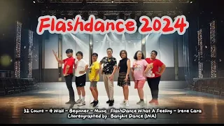 Flashdance 2024 | Beginner Line Dance - Demo by : Amare Suvarna