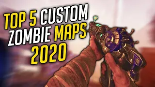 TOP 5 CUSTOM ZOMBIE MAPS IN 2020! | Black ops 3 custom zombies