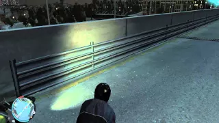 GTA IV.Приколы,трюки,падение,убивание полицейских и др. :D(1 часть)