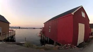 Vakre Uthaug Ørlandet / Evening over rooftops