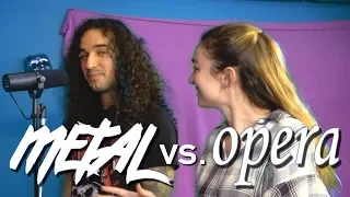 Metal and opera singer give each other a voice lesson