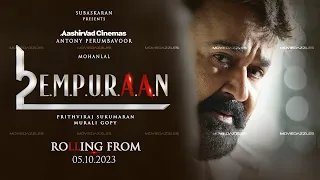 Mohanlal and Prithviraj - L2E Empuraan Launch Video Sparks Lucifer Sequel Hype | Glimpse  First Look