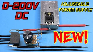 Adjustable Power Supply | 0-200V Variable Power Supply Without Transformer