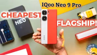 IQoo Neo 9 Pro Cheapest Flagship Smartphone Unboxing