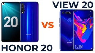 Honor 20 vs Honor View 20. Сравнение!👍