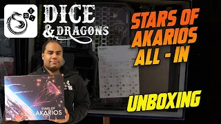 Dice and Dragons - Stars of Akarios All In Unboxing