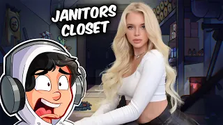 CRUSH TRAPPED ME IN THE JANITORS CLOSET (STORYTIME)