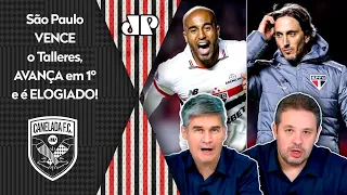 "O São Paulo tá com a CONFIANÇA LÁ NO ALTO, cara! O Zubeldía RECUPEROU o time e..." 2x0 no Talleres