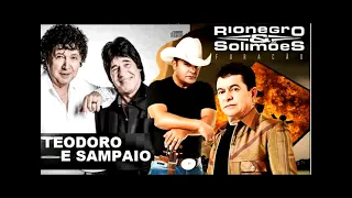 GINO E GENO🔴TEODORO E SAMPAIO SUCESSOS DO BAILÃO SERTANEJO ANIMADO 03 ARRASTA O PÉ