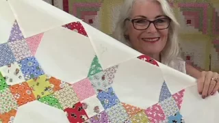 How to Sew a Quilt with Diagonal Rows "Aunt Grace"