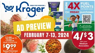*MORE MEGA?* Kroger Ad Preview for 2/7-2/13 | Superbowl & Valentine's Deals + MEGA SALE