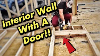 How To Build An Interior Wall With A Door - Load Bearing VS Non-Load Bearing Doorway