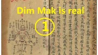 Dim Mak(the death touch, touch of death) is real(1)(LiangYi DimMak and ShaoLin DimMak)(new version)