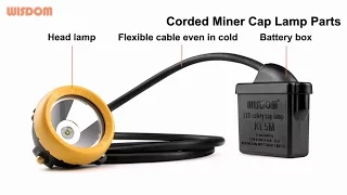 Introduction about WISDOM miner lamps,LED mining light, miners headlamp from www.wisdom.hk