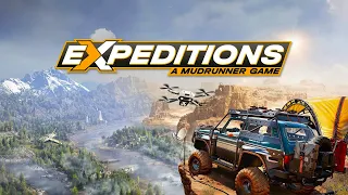 Expeditions: A MudRunner Game ► Под покровом тайны и темноты делаем фотки НЮ ► Прохождение #46