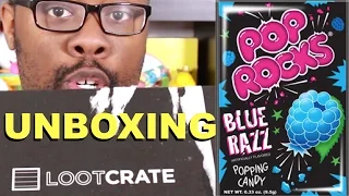 MY FIRST POP ROCKS EVER (Lootcrate "Galactic" Unboxing) : Black Nerd