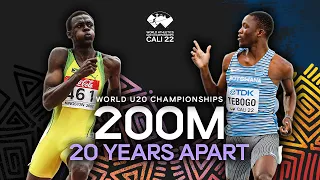 2002 Usain Bolt 🆚 2022 Letsile Tebogo