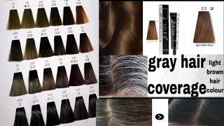 How To Dye Gray hair coverage with KEUNE Natural shad