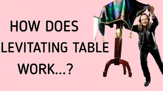 Magic Revealed😱🤯🤯 floating table magic exposed!! #magic #viral #tricks #youtubevideos